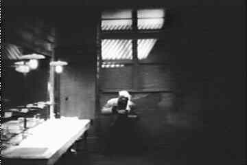 The man as washroom attendant