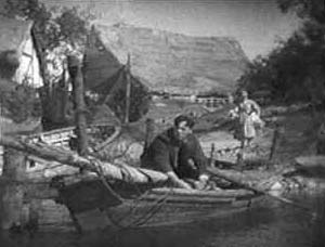 The man, the woman, and the boat